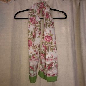 floral printed Anokhi scarf